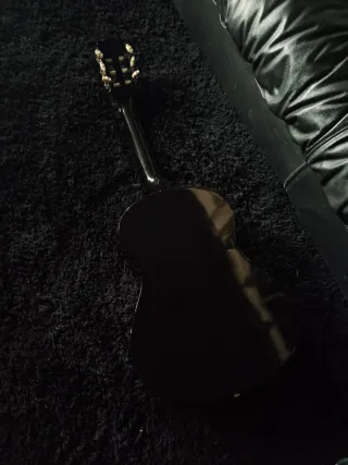 Guitarra niño medida Junior 3/4 Negra clásica max