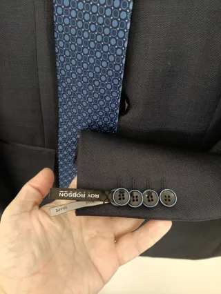 Traje Roy Robson Azul Marino