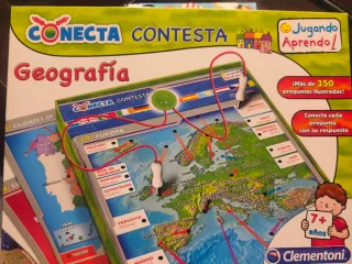 Juego Clementoni Geografía Conecta Contesta