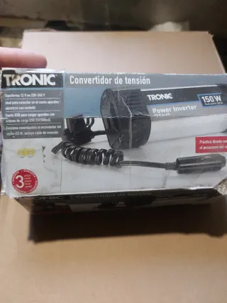 Transformador de 12v a 220v de 150W para vehículos
