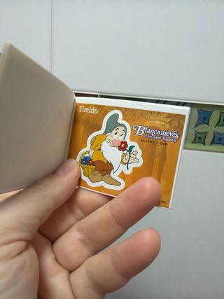 Libro 6 Blancanieves colección Kellogs 2001