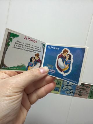 Libro 6 Blancanieves colección Kellogs 2001