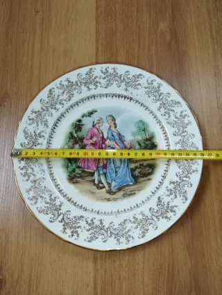 Antiguo plato porcelana Royal Gijón