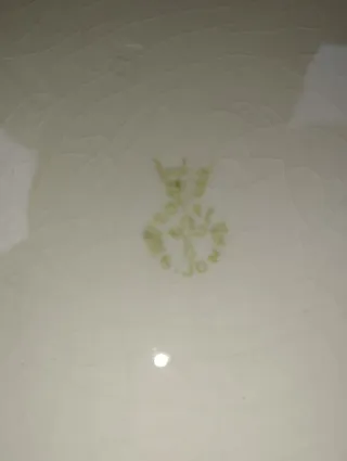 Antiguo plato porcelana Royal Gijón