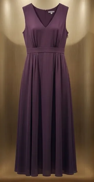 Vestido largo morado SOLO ENVIO