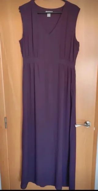 Vestido largo morado SOLO ENVIO
