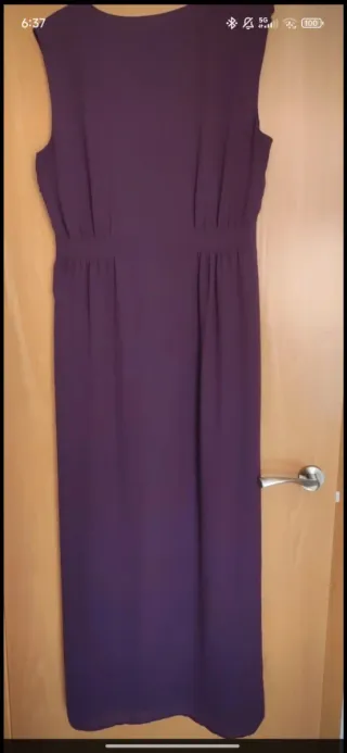 Vestido largo morado SOLO ENVIO