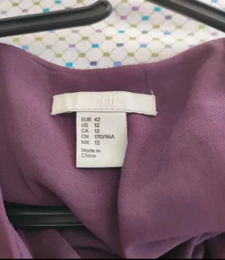 Vestido largo morado SOLO ENVIO