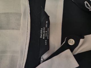 Camisa Rayas Blanco y Negro