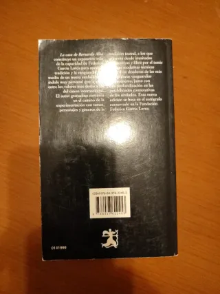La casa de Bernarda Alba (Coleccion Letras Hisp...