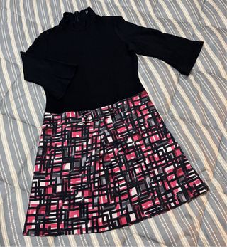 Vestido Trucco simula 2 piezas T.44