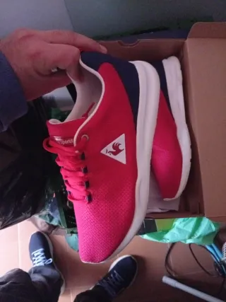 Deportivos Le Coq Sportif Hombre Rojo/Azul