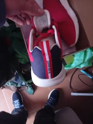 Deportivos Le Coq Sportif Hombre Rojo/Azul