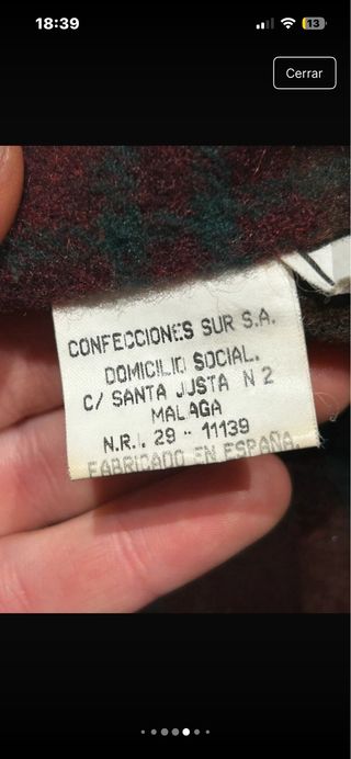 Chaqueta Piel Ovino Cortefiel Sport Winterland