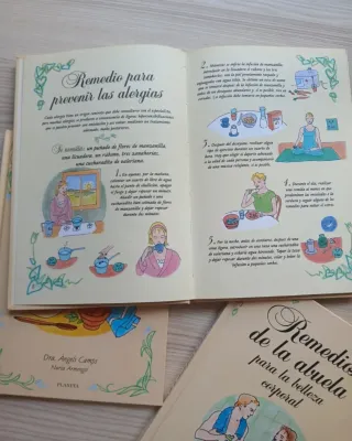 Lote 3 libros Remedios de la abuela