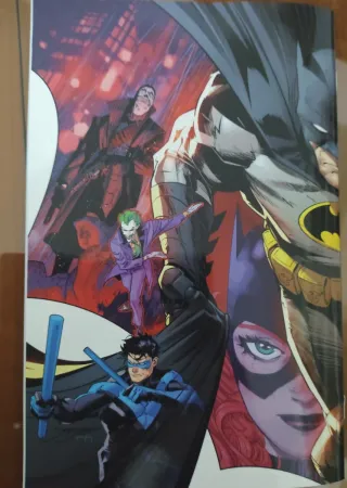 Batman #1 firmado por Jorge Jiménez