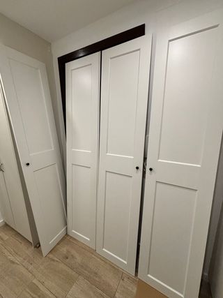 4 Puertas Armario PAX Ikea Blancas