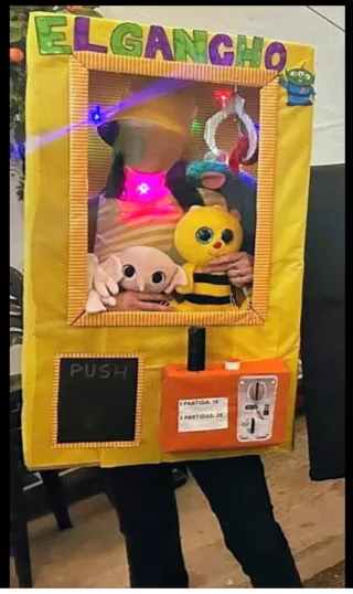 Disfraz Máquina de Premios El Gancho