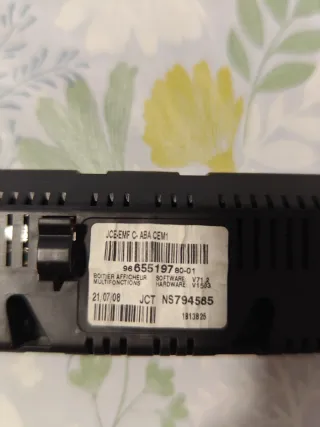 Pantalla multifunción Citroën C4