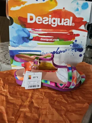 Sandalias Desigual Multicolor Talla 37