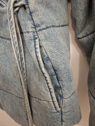 Chaqueta vaquera Zara acolchada