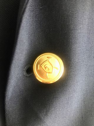 Americana Ralph Lauren Hombre 46 Azul Marino Lana