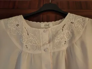 Conjunto camisón y bata Rosa