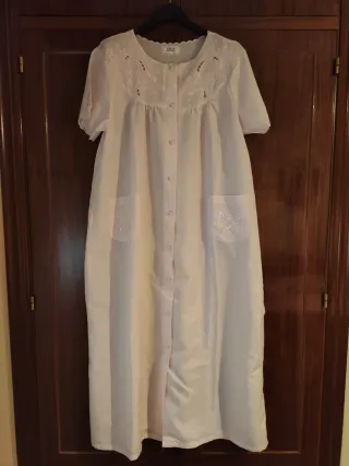 Conjunto camisón y bata Rosa