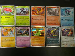 Pokemon Fuegos Fantasmales 84 cartas sin EX