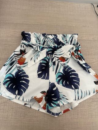 Pantalón corto estampado verano