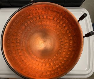 Impastatrice Polenta Nuova Rossi Rame Martellato