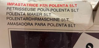 Impastatrice Polenta Nuova Rossi Rame Martellato