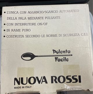 Impastatrice Polenta Nuova Rossi Rame Martellato