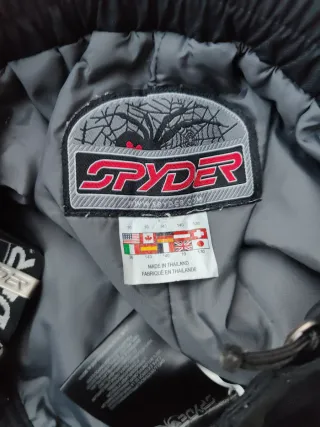 Pantalón de Nieve Spyder Negro