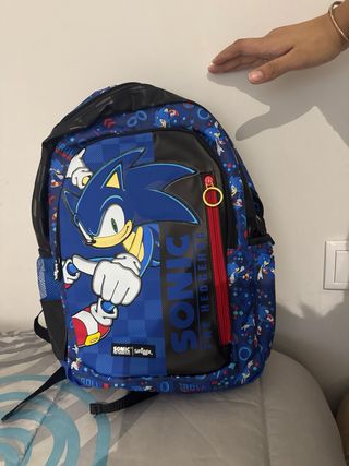 Mochila Sonic The Hedgehog Smiggle
