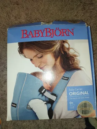 BabyBjörn Original Portabebés + funda protectora.