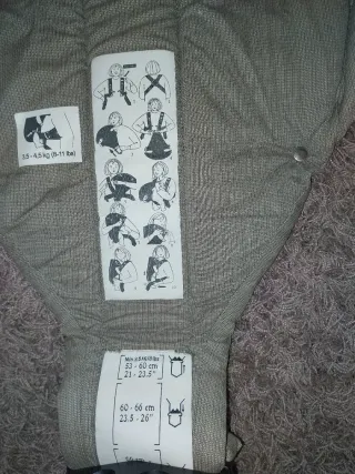 BabyBjörn Original Portabebés + funda protectora.