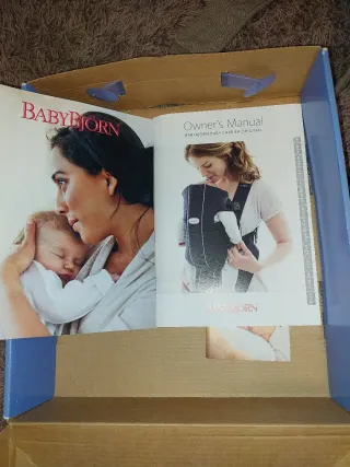 BabyBjörn Original Portabebés + funda protectora.