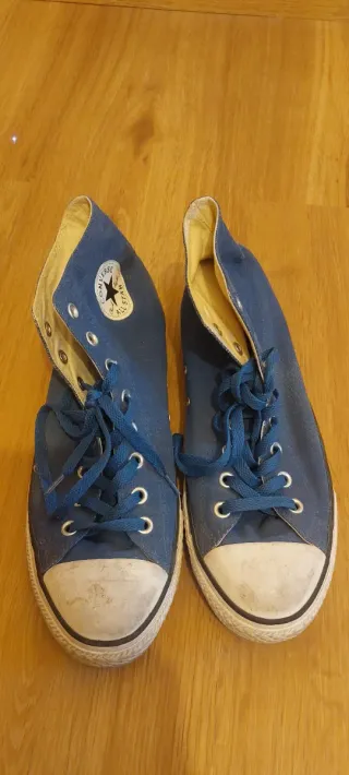 Zapatillas Converse Altas Azules