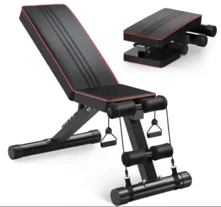 Banco de musculación plegable/ajustable