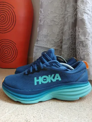 Hoka Bondi 8 Zapatillas Azul/Verde