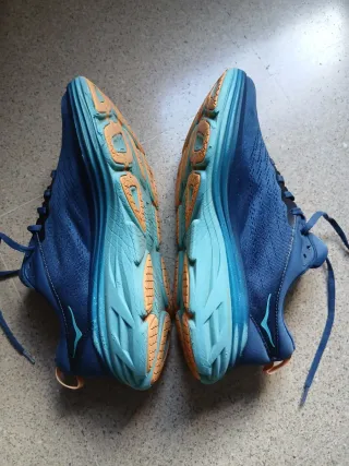 Hoka Bondi 8 Zapatillas Azul/Verde