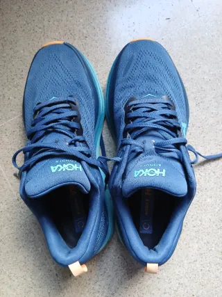 Hoka Bondi 8 Zapatillas Azul/Verde