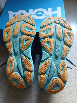 Hoka Bondi 8 Zapatillas Azul/Verde