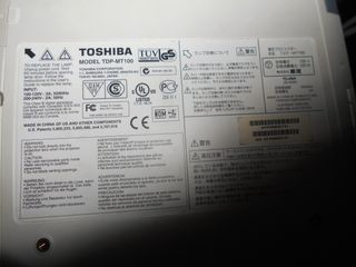Projector de vídeo Toshiba TDP-MT100 Blanc