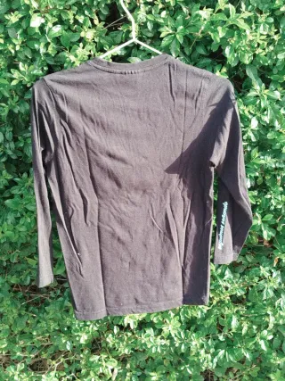 Camiseta Amper Sand Niñ@ Manga Larga Negra