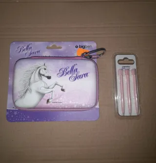 NUEVO.Funda Bella Sara 3DS+3 Lápices