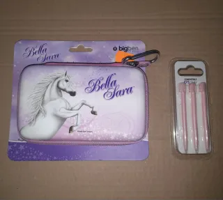 NUEVO.Funda Bella Sara 3DS+3 Lápices