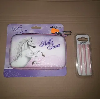 NUEVO.Funda Bella Sara 3DS+3 Lápices