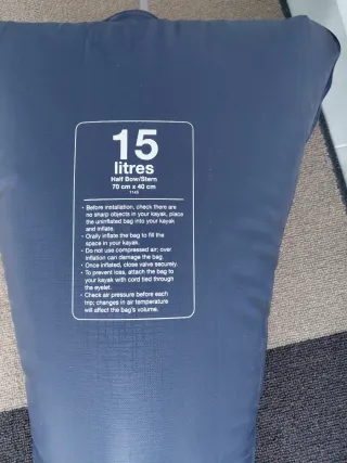 Bolsa flotador kayak Palm 15 litros